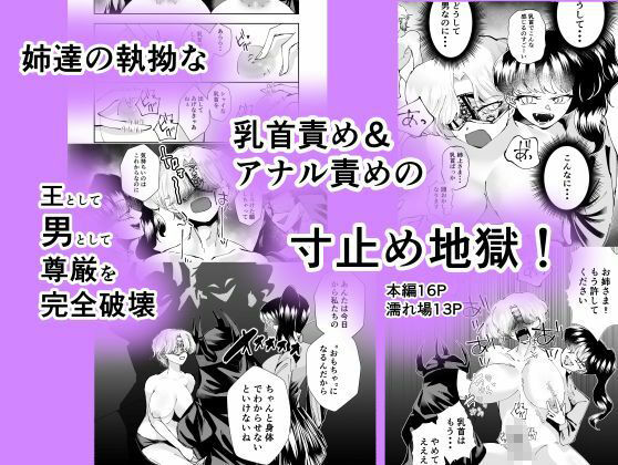 魔界の王子 女体化されて乳首とアナルが開発される話