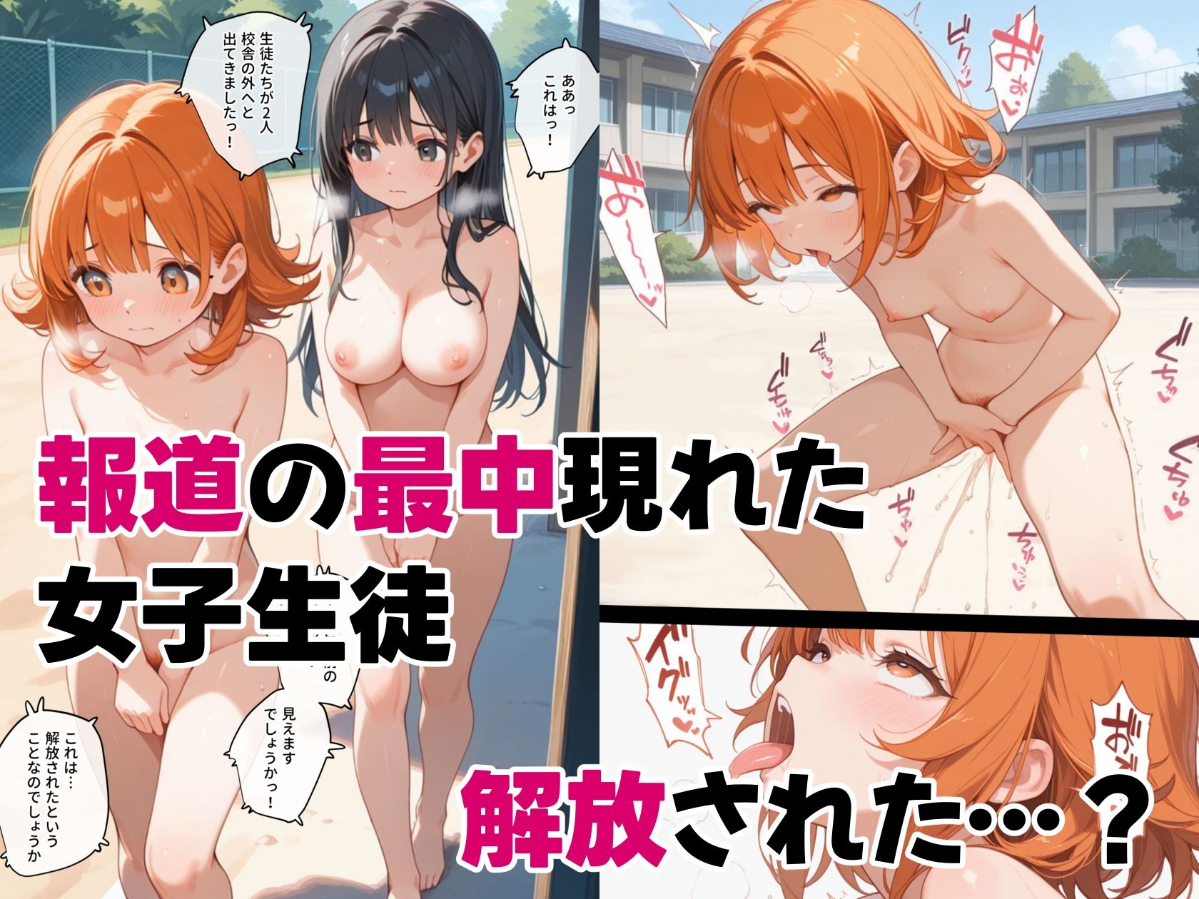 学校を占拠したテロリストがド変態だったら