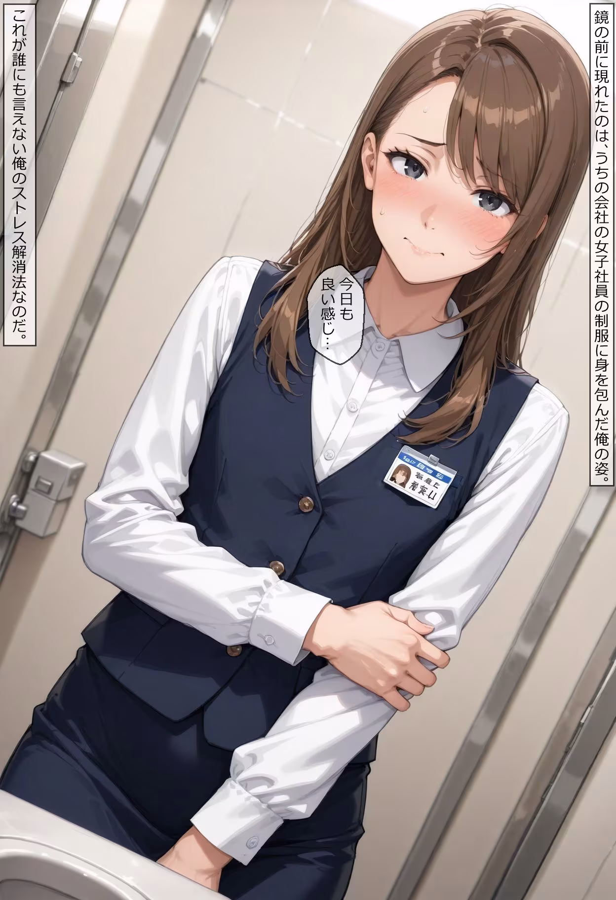 【女装】沙也加の場合01 独り遊び