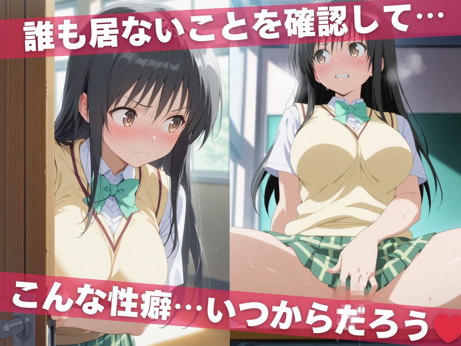 オナニー覗かれ、寝取られて  T●LOVEる（vol.1） 〜 学校編 〜 おじさんに暴かれた秘密