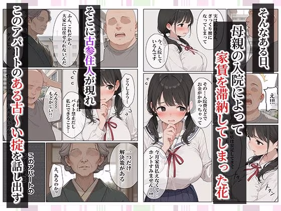 セックスしないと即退去！？家賃滞納した清楚系JKと同居したら…精液ドロドロ密着セックスしちゃった話