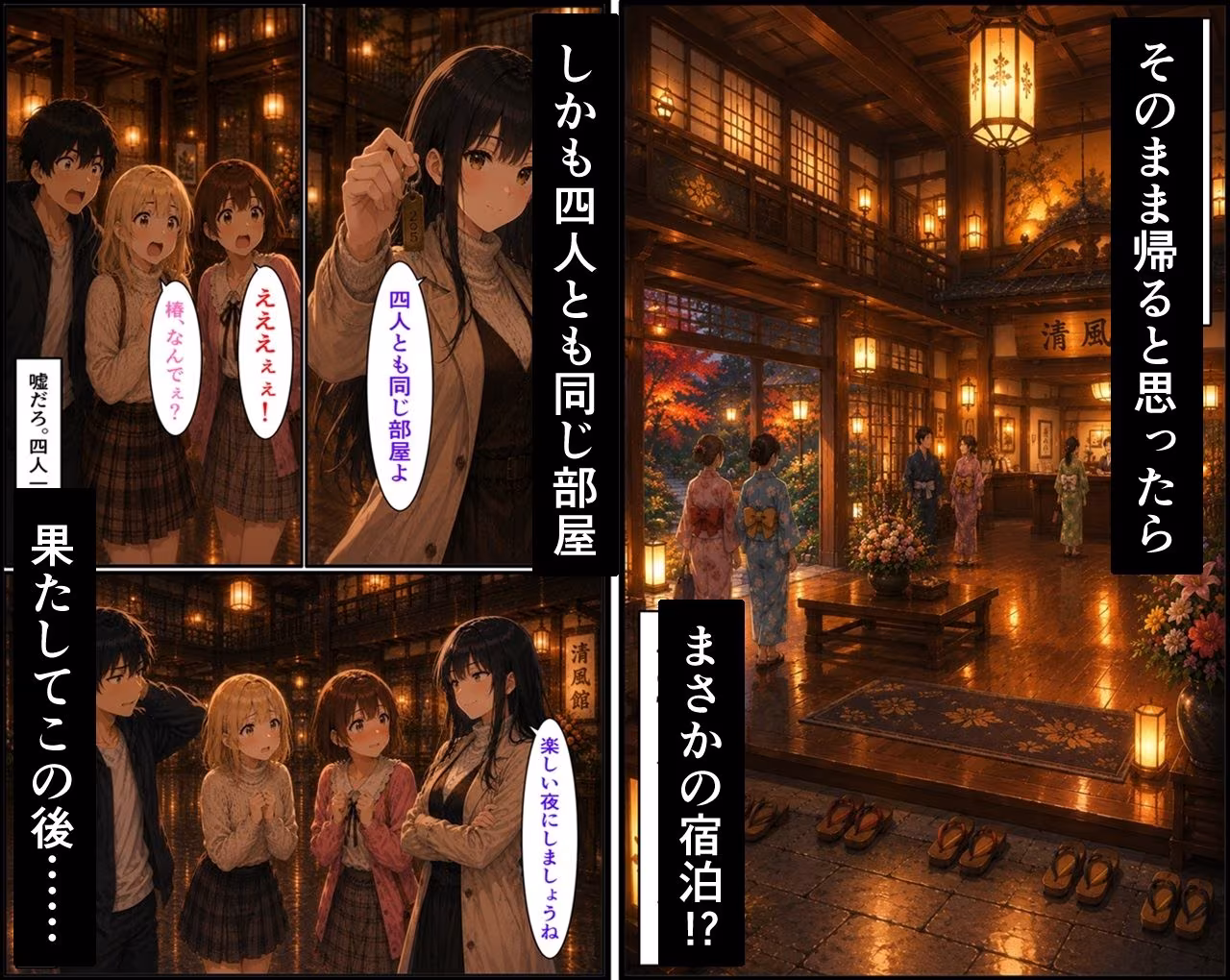 無防備すぎる同級生に、理性が追いつかなかった話 第13話「温泉旅行の始まり」