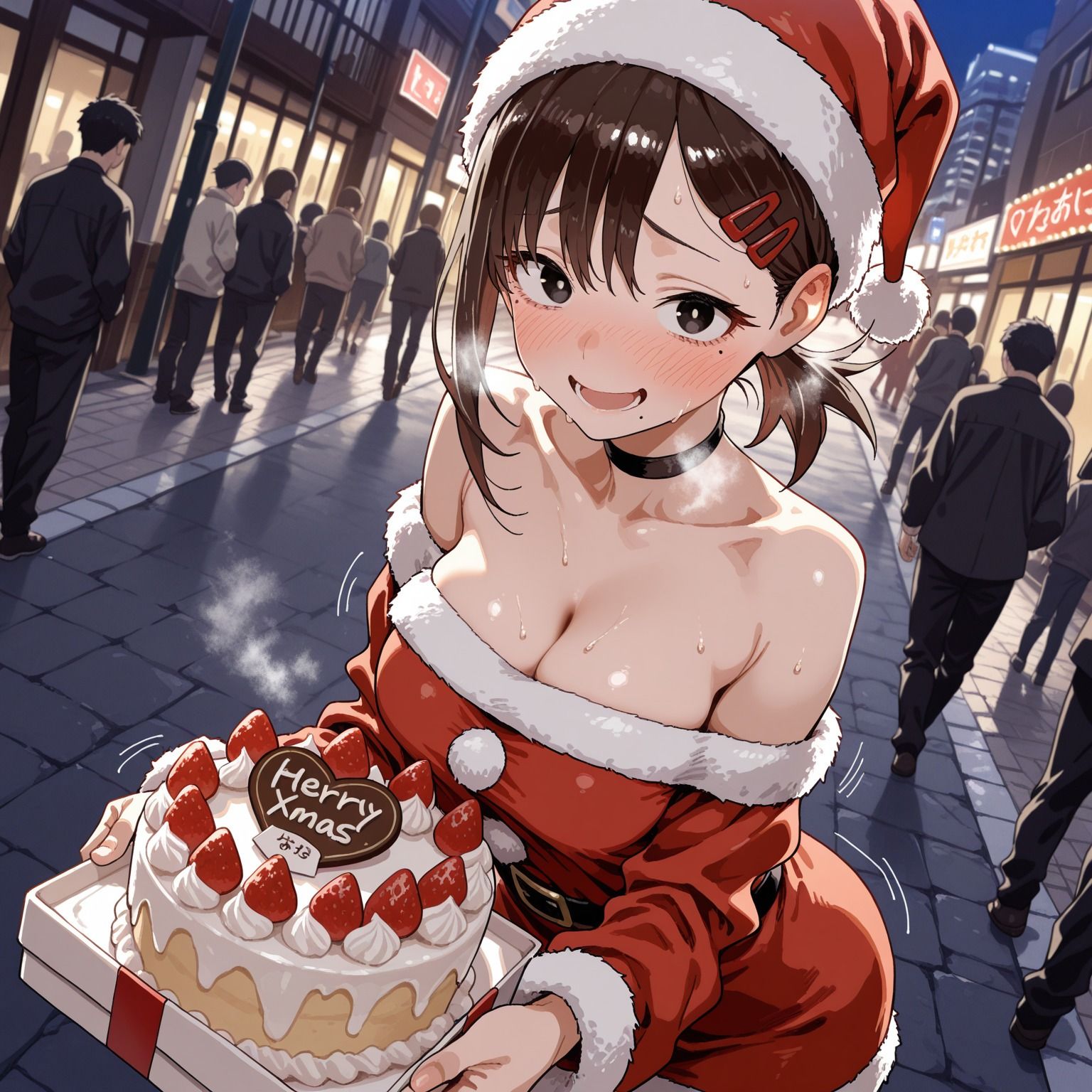 ケーキ売りのコ〇ニちゃん