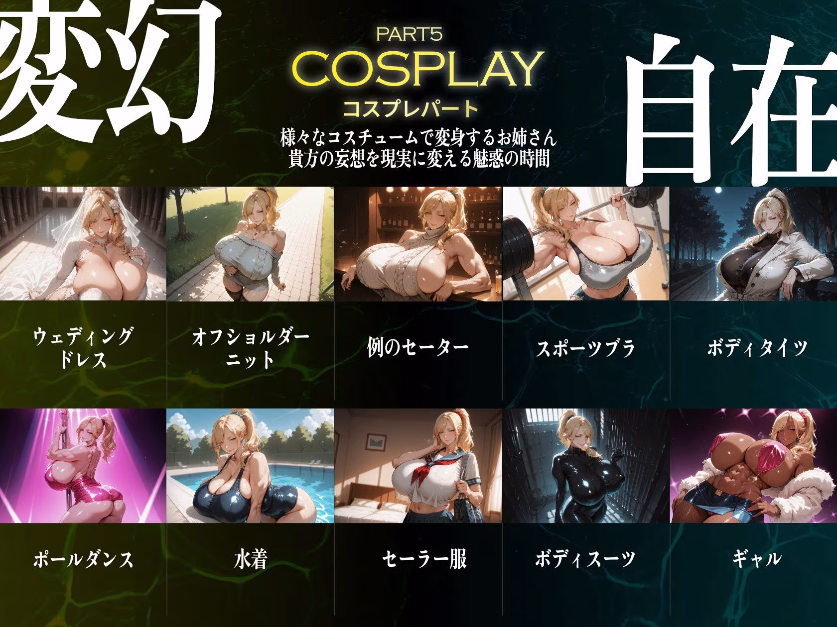 巨乳痴女同人CG集 エーテライト No.29
