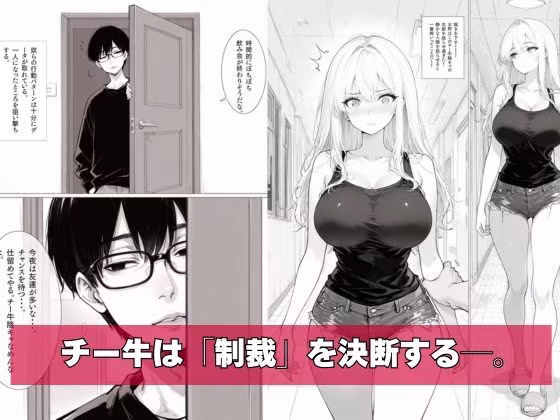 チー牛の俺が隣の騒音ギャル人妻を復讐中出しで黙らせた