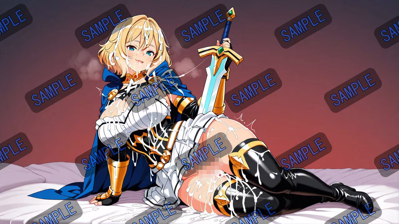 戦場を駆ける金髪の剣姫