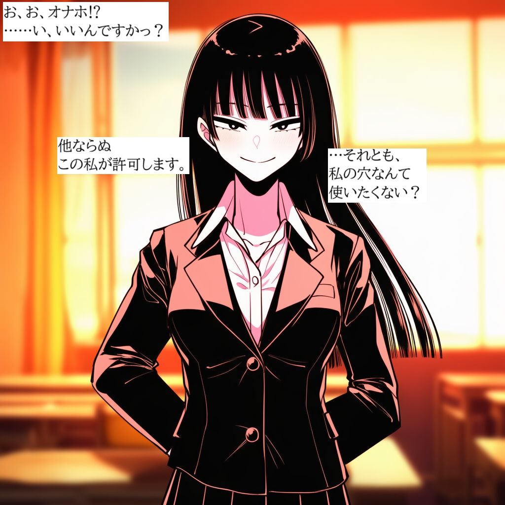 委員長を孕ませたい。清楚で上品なお嬢様JKをオナホ扱いして、無責任中出ししまくって孕ませるまで。