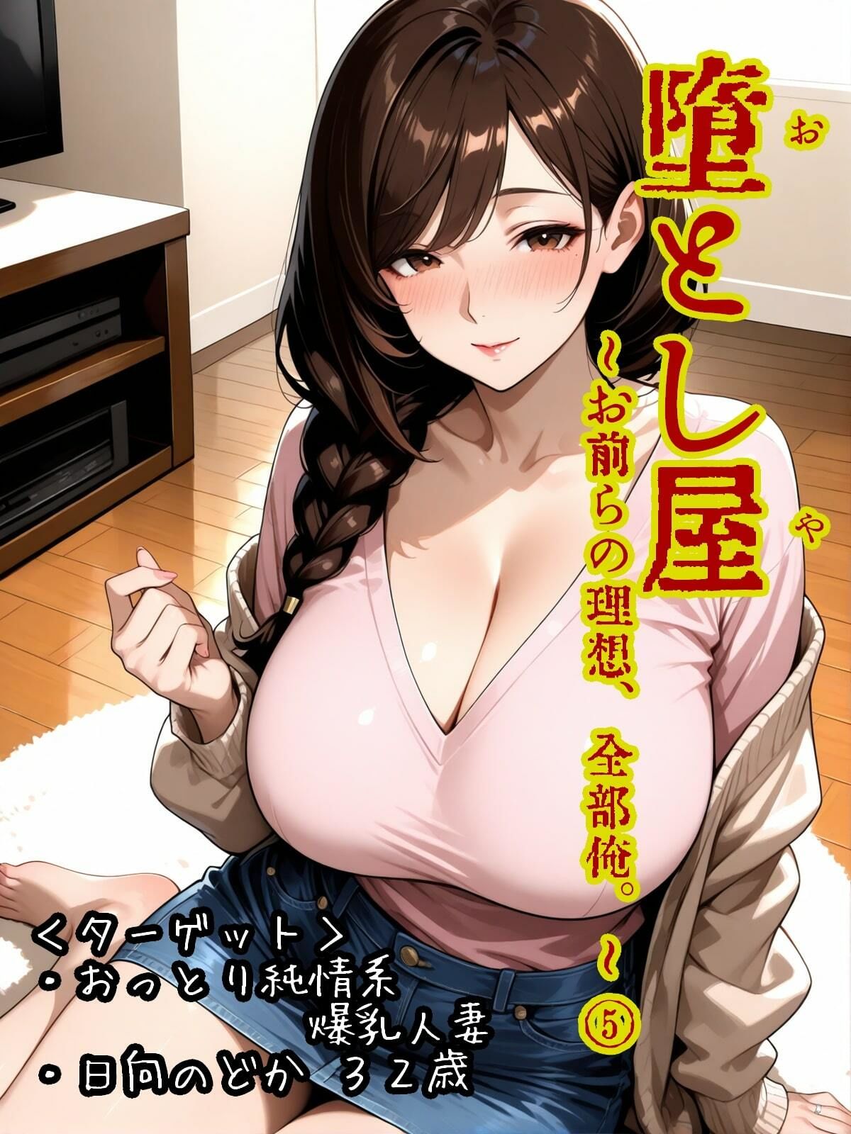 堕とし屋〜お前らの理想、全部俺。〜 5「おっとり純情系爆乳人妻日向のどか32歳」