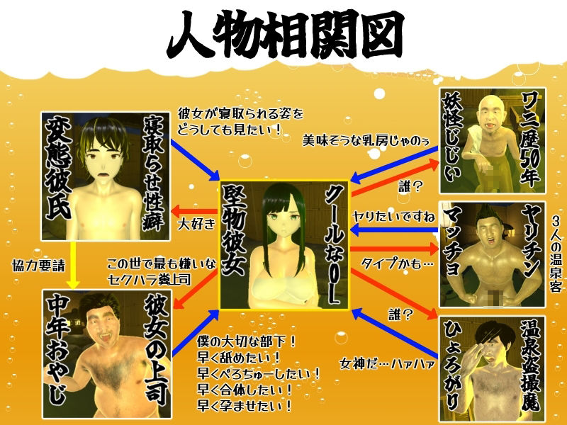 僕の彼女とヤッてみる2 〜混浴温泉〜