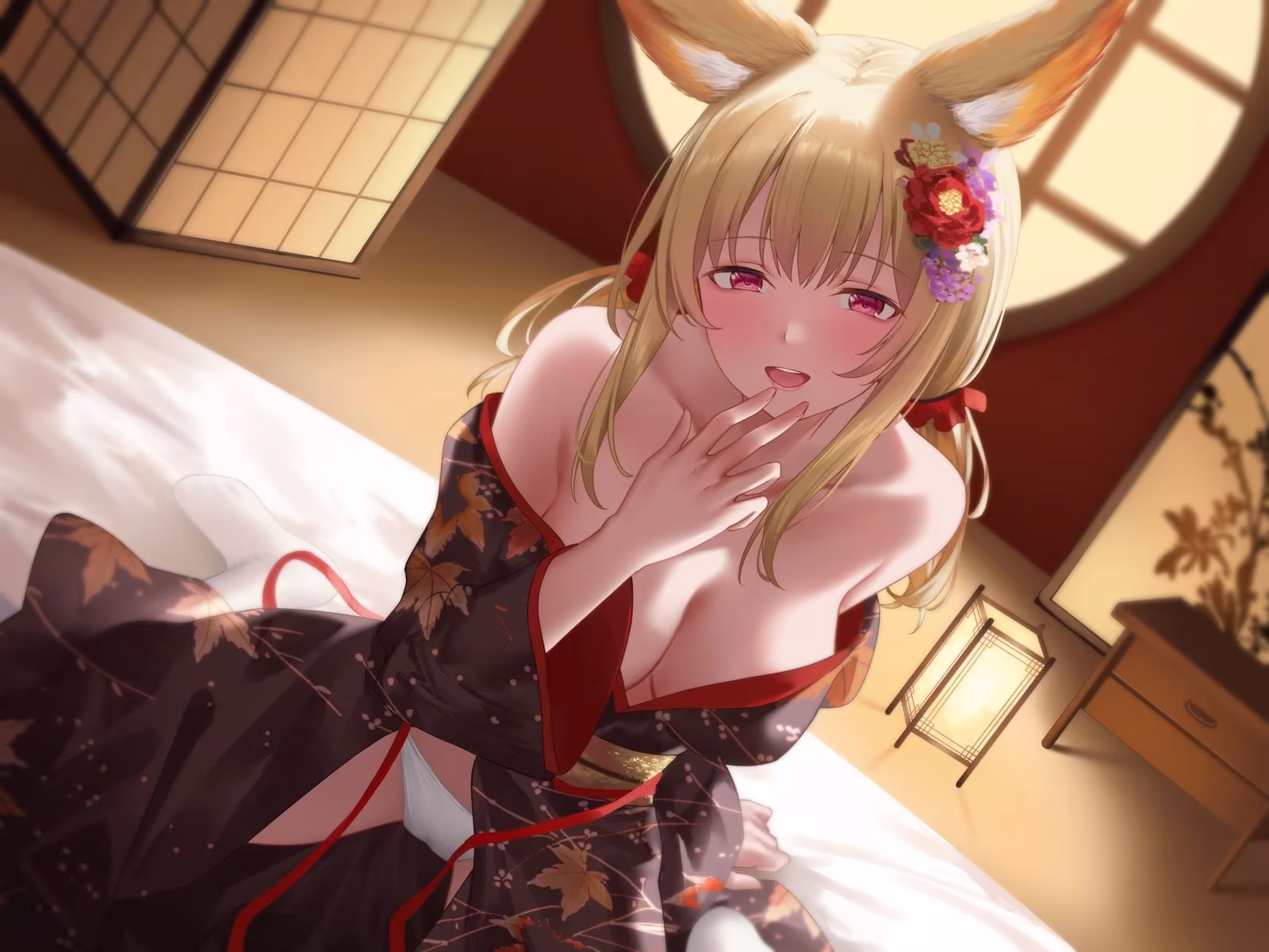 実は甘えん坊な狐さんの恋人になりたいご奉仕恩返し