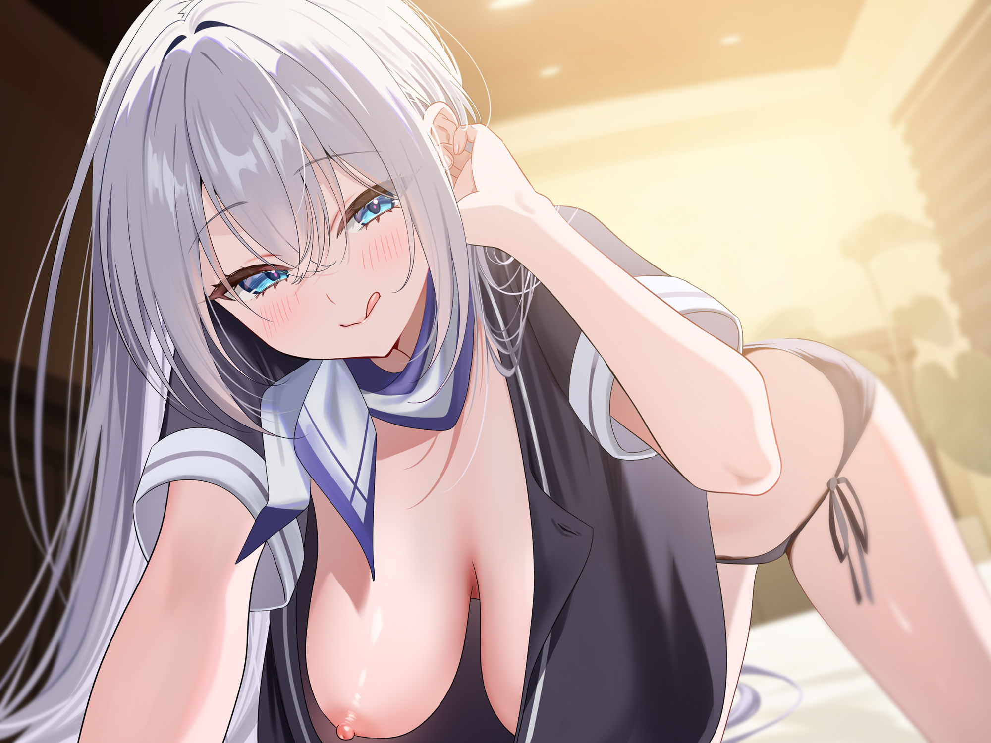 【耳舐め特化】腰ヘコ耳エステ《姫乙女ユリカのラブ吐息》  〜ずぅ〜と密着して耳奥を舐め回しながらエッチまでしてくれるセラピスト〜