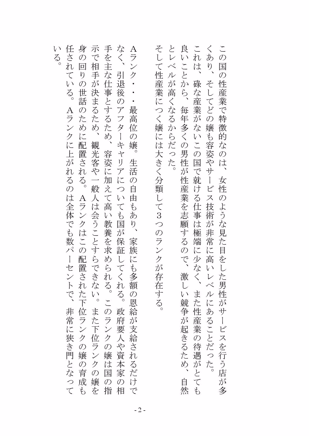 【小説版】独裁国家の雌奴●になった僕