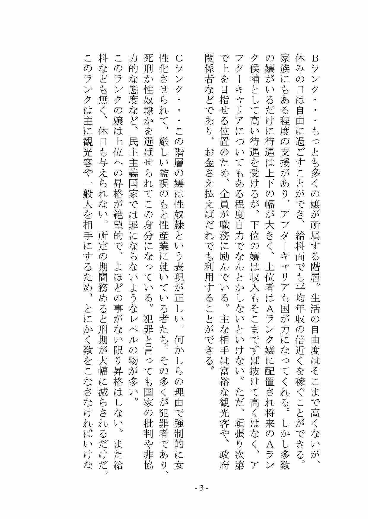 【小説版】独裁国家の雌奴●になった僕