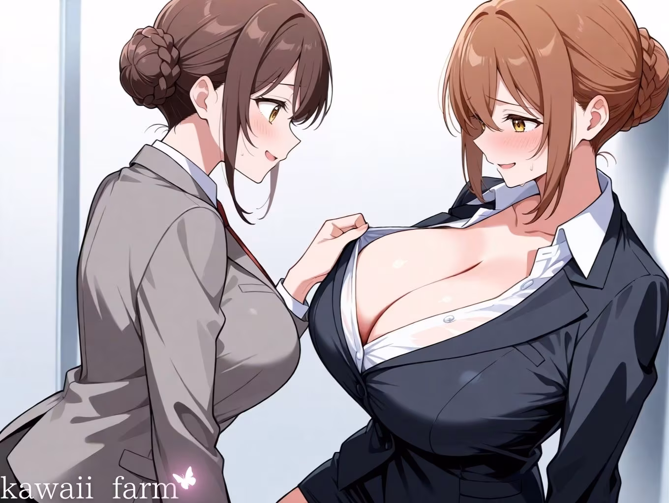 爆乳まみれ 美女OL ver.