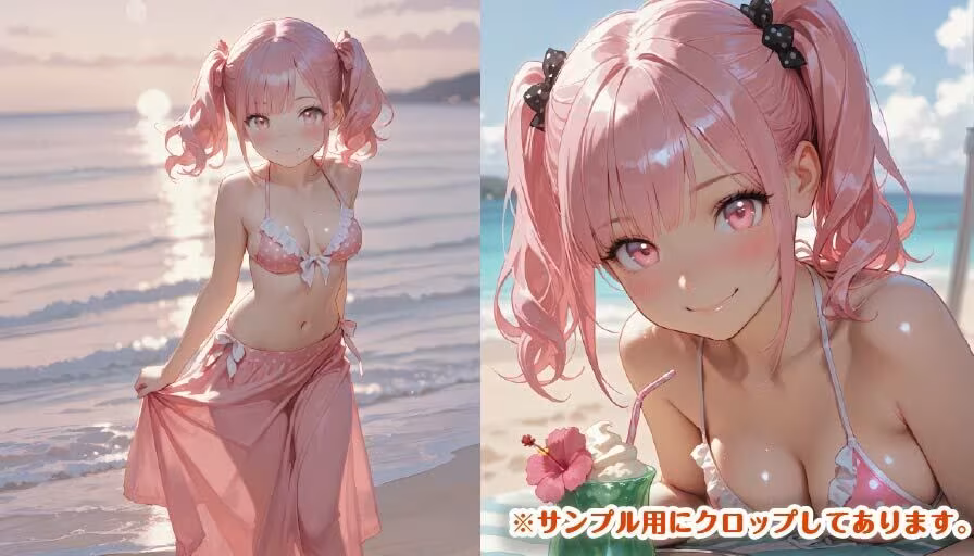 【4K】天乃のメイド ビキニフィスティバル キャンディ編