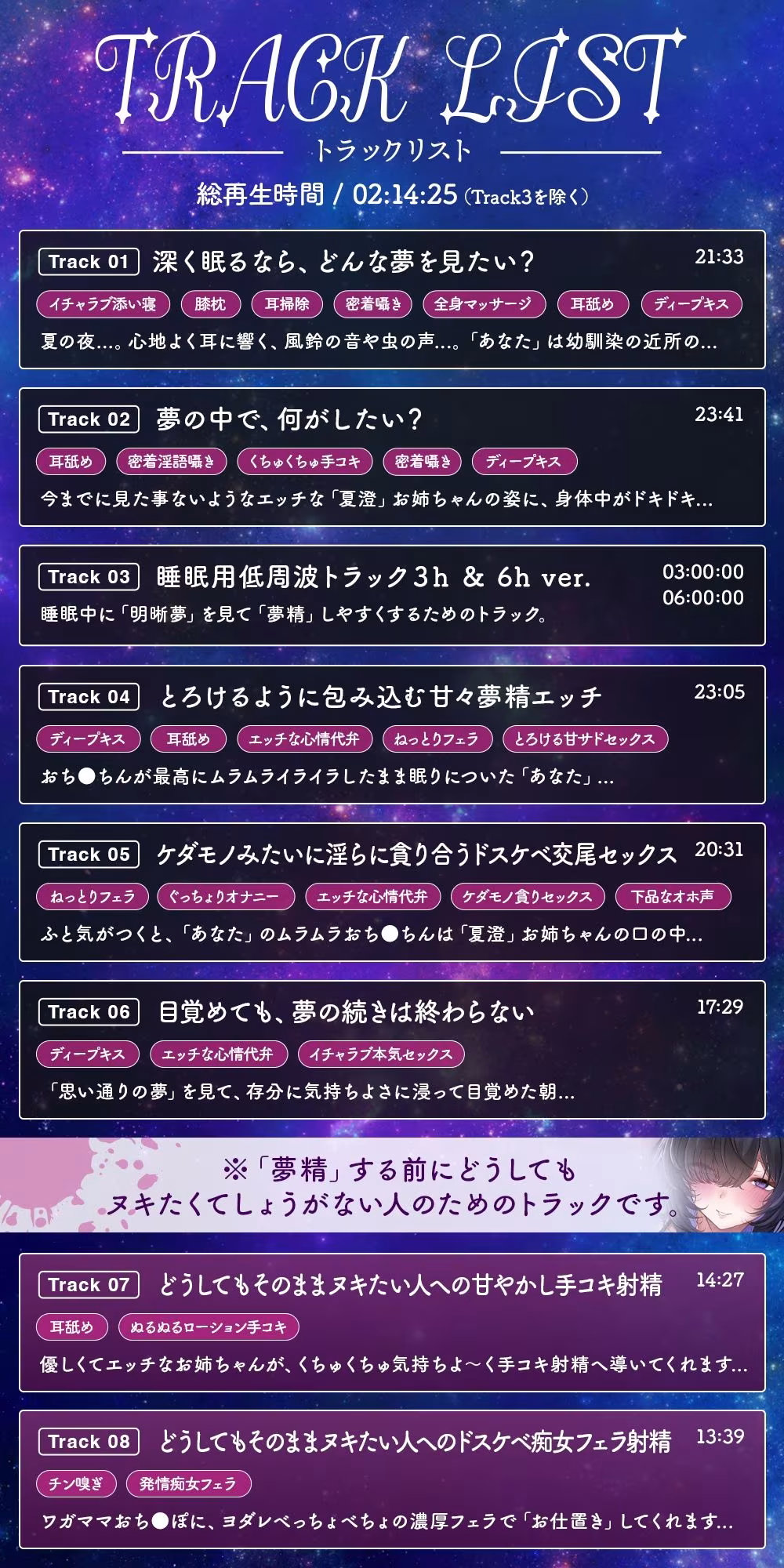 【夢精・明晰夢】夢見る射精〜力の抜けきったアナタに淫らな言葉が降り注ぐ〜feat.涼花みなせ