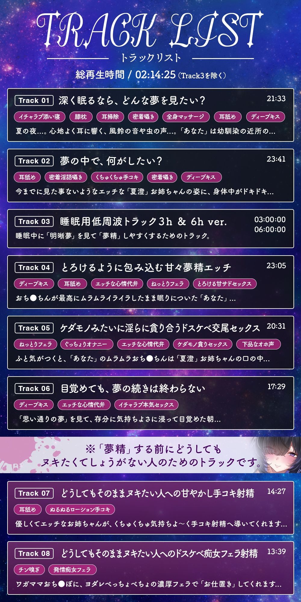 【夢精・明晰夢】夢見る射精〜力の抜けきったアナタに淫らな言葉が降り注ぐ〜feat.涼花みなせ
