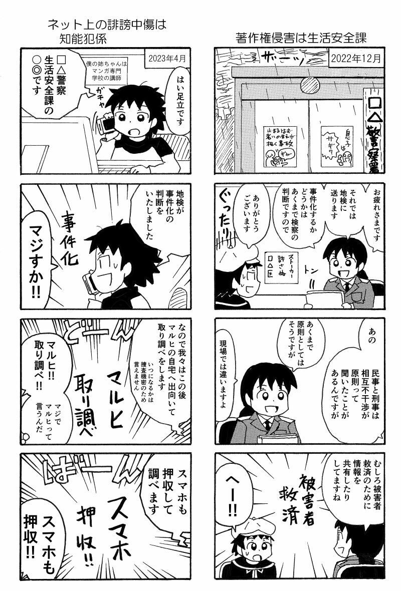 俺のマンガを無断転載したヤツが前科者になった話。プレビュー版