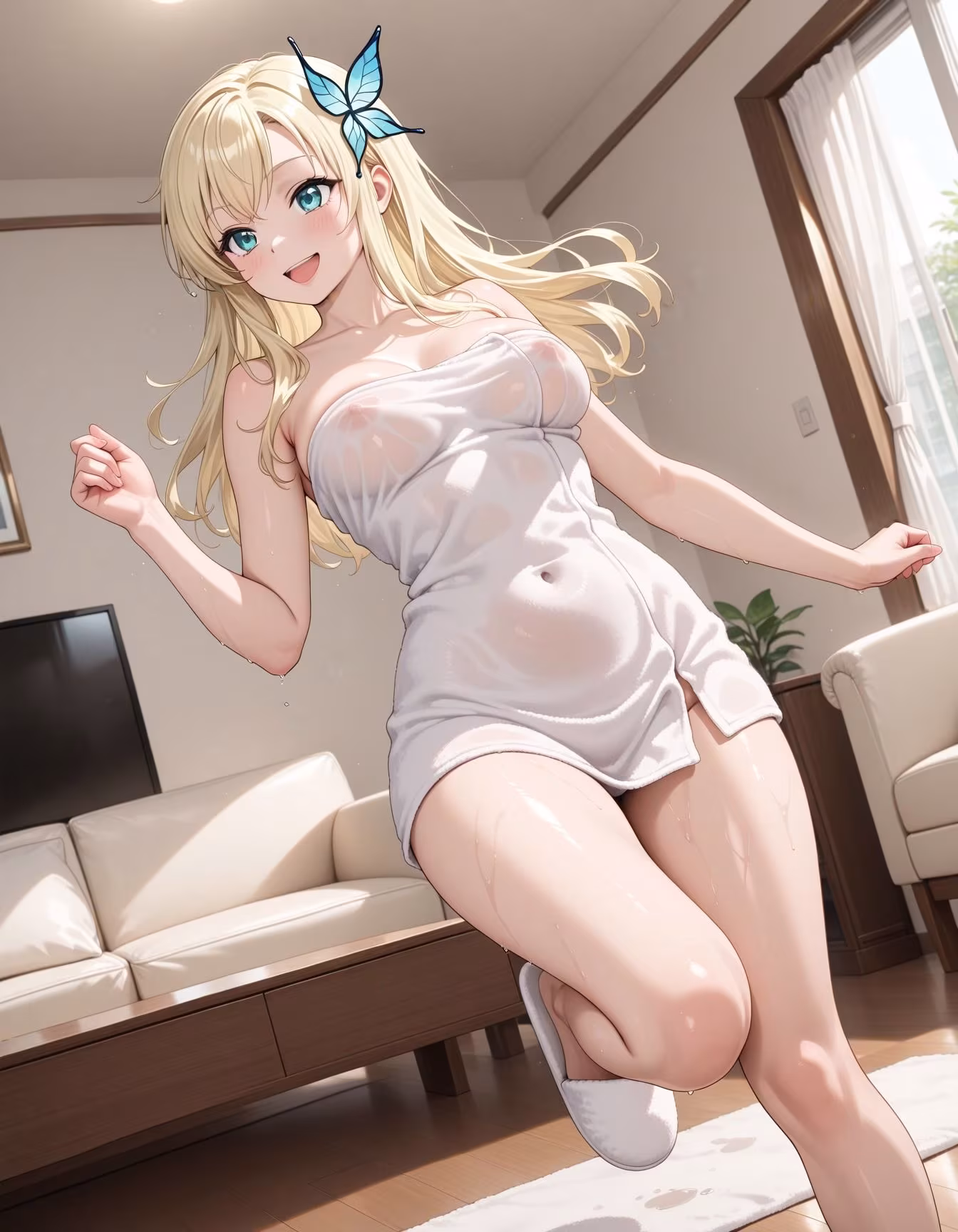 入浴後にキモ男に襲われた少女