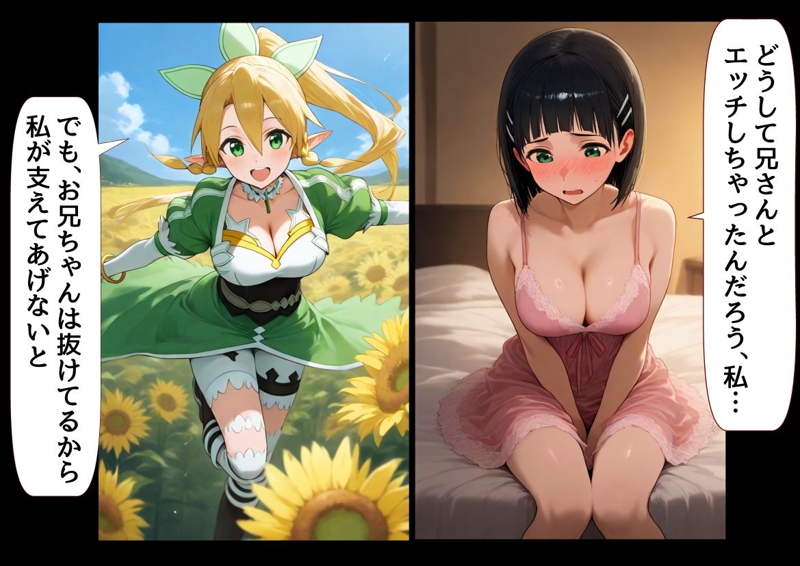 俺は大好きなSA〇直葉のお兄ちゃんになる《セリフ有りCG版》〜《お兄ちゃんに転生》〜