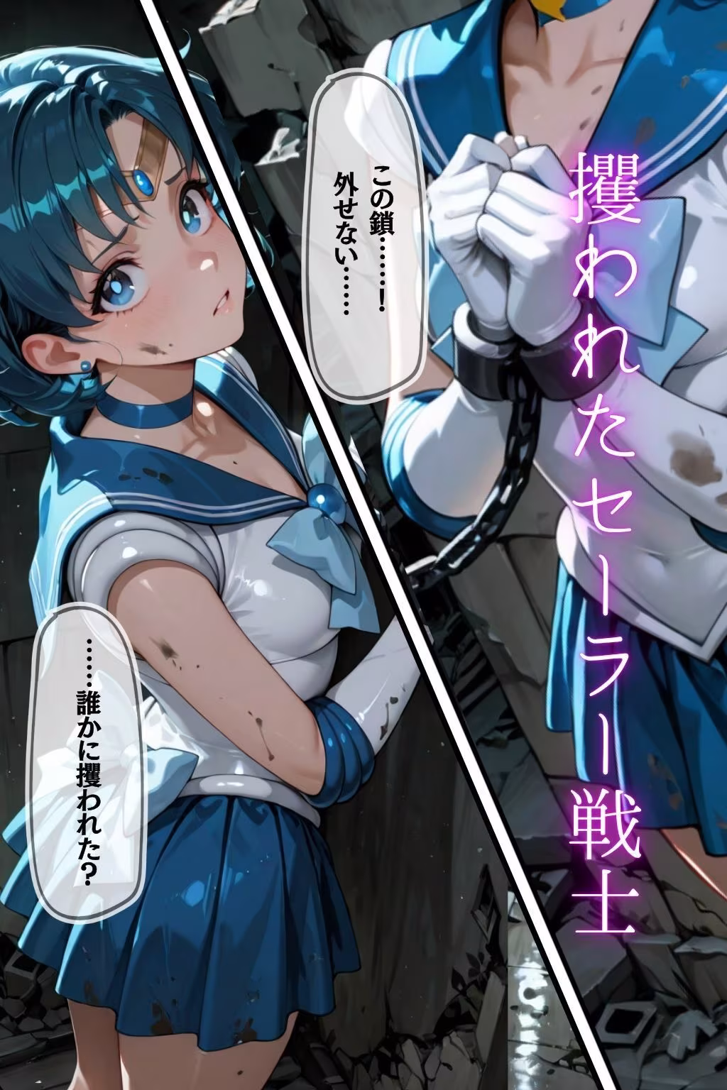 【特大ボリューム500枚】監禁奴●屈服ヒロインズ 〜セーラー戦士が壊れて肉人形になるまで〜【セリフ付き】