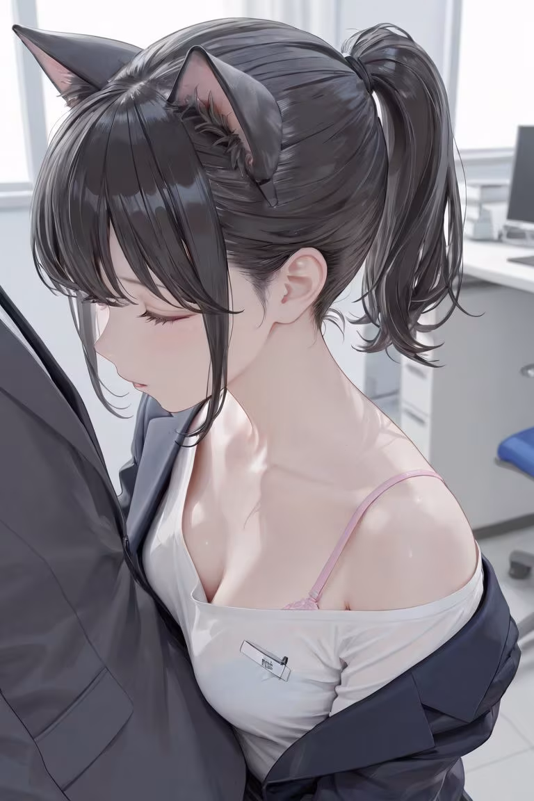 猫耳女子社員