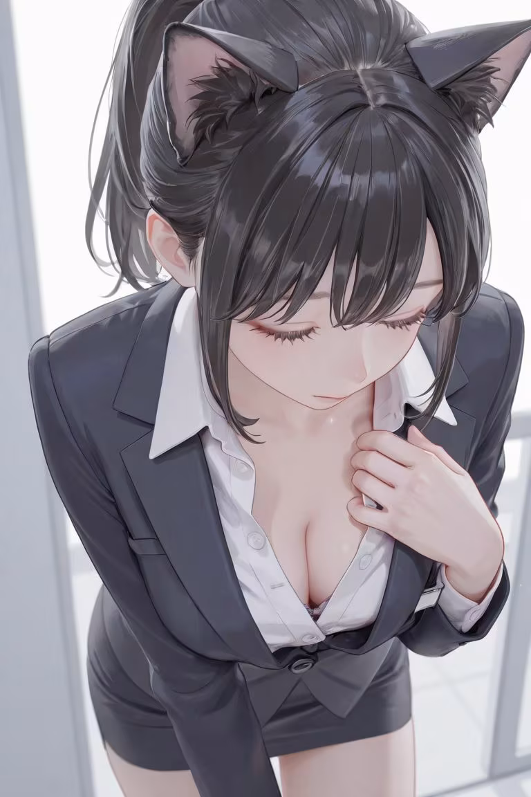 猫耳女子社員