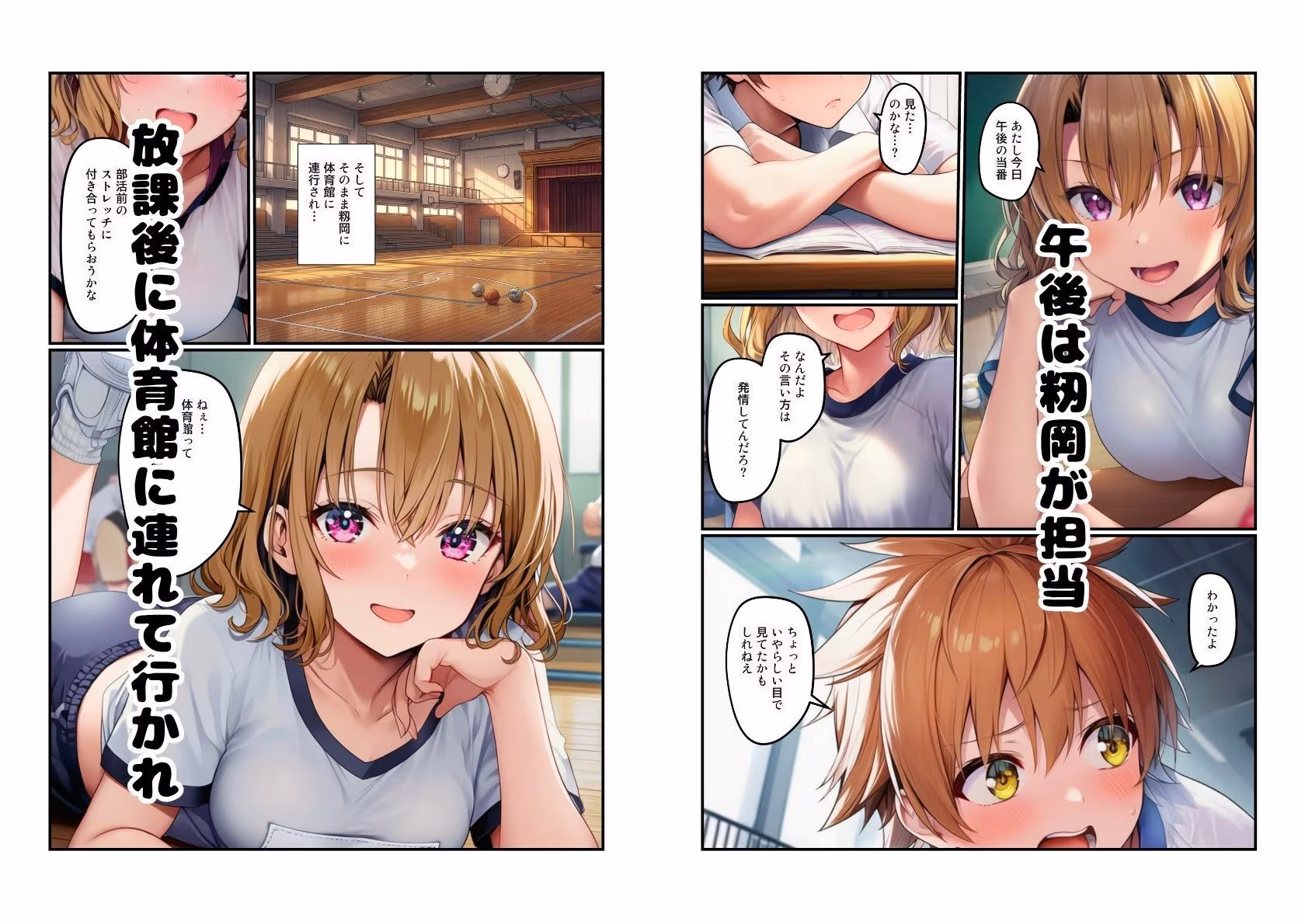 【ハーレム学園】リトの性欲処理係は当番制