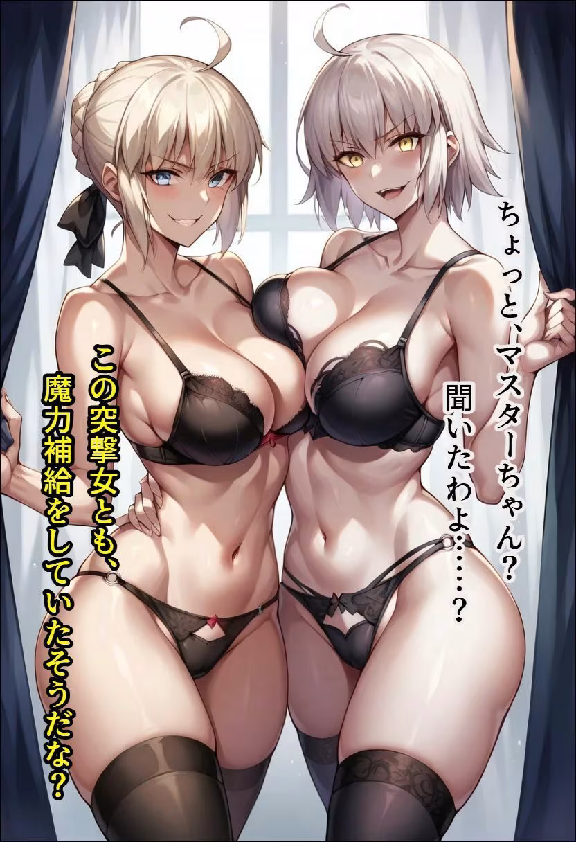 ジ〇ンヌ・オルタとアル〇リア・オルタに魔力補給する話