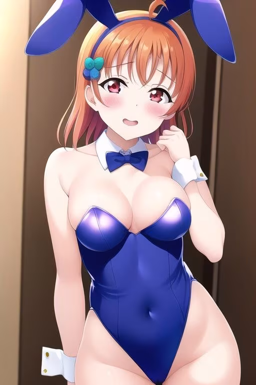 ラ○ライブ！サンシャイン！！CG集 高○千歌（バニーガール） R-18あり