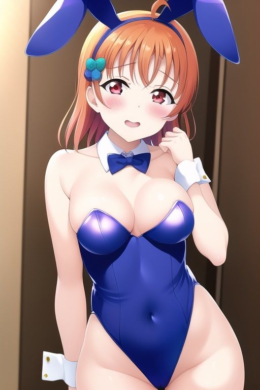 ラ○ライブ！サンシャイン！！CG集 高○千歌（バニーガール） R-18あり