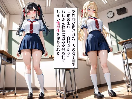 ムチムチエロエロな女子校生たちを無限中出し性指導調教