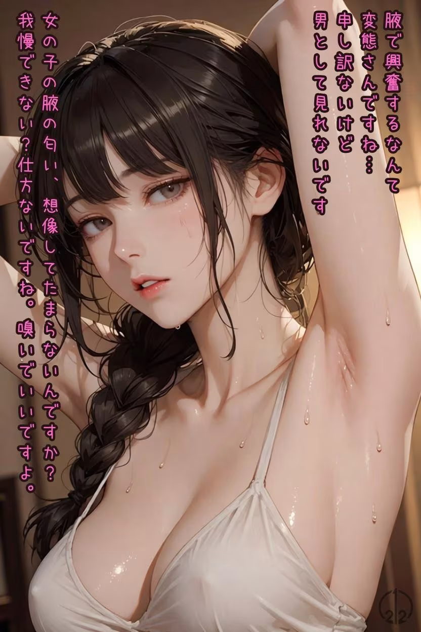 【セリフ付きCG集】ワキぶっかけ 1