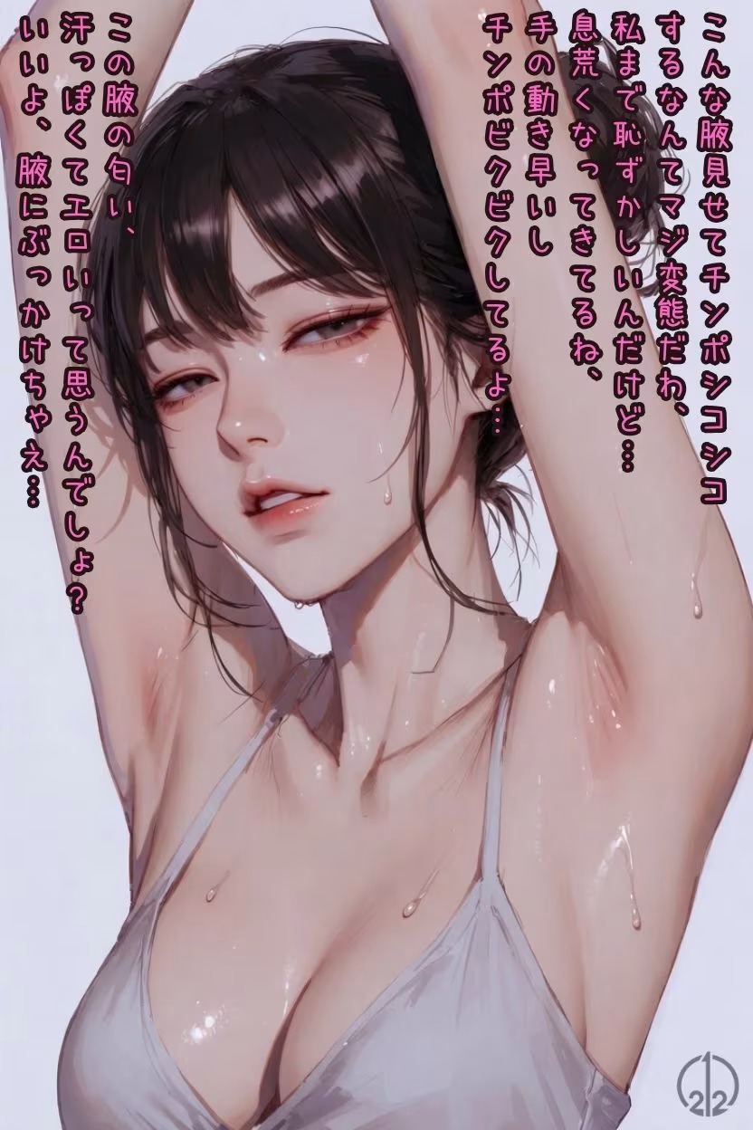 【セリフ付きCG集】ワキぶっかけ 1