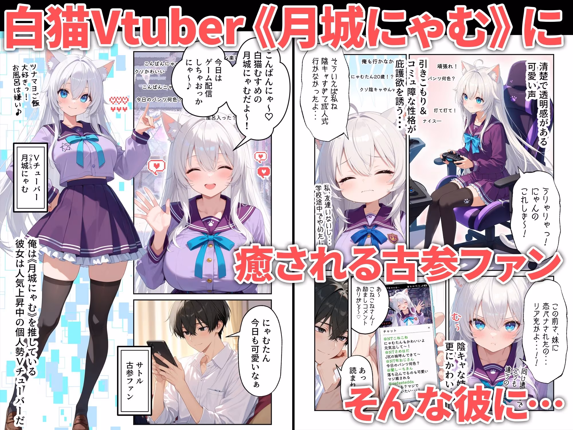 浮気えっち  恋人の姉が推しのVtuberだった話