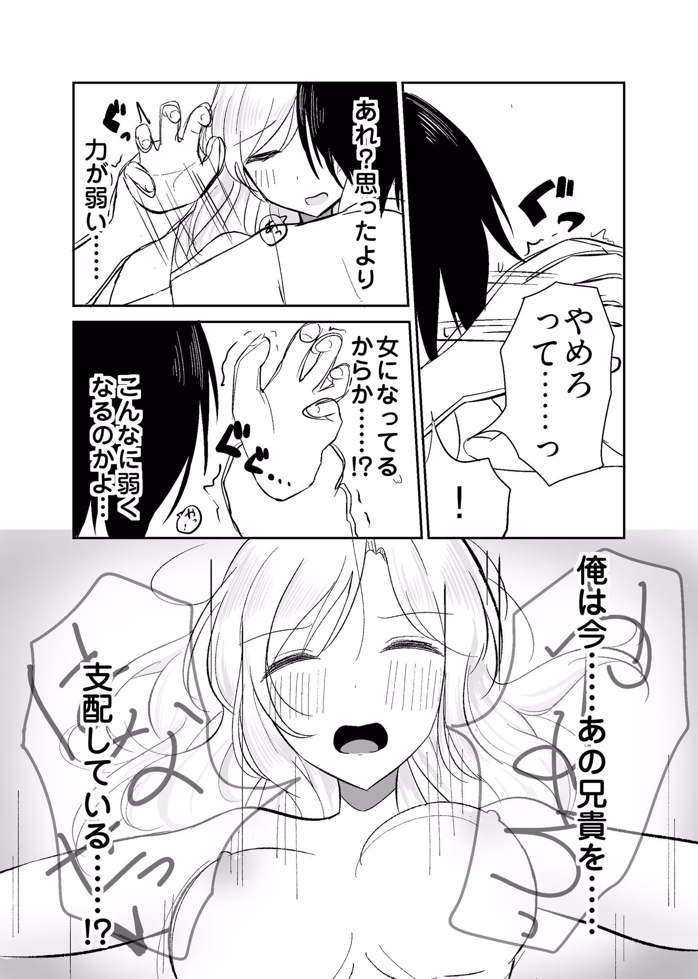 姉になった兄が誘惑してきたので