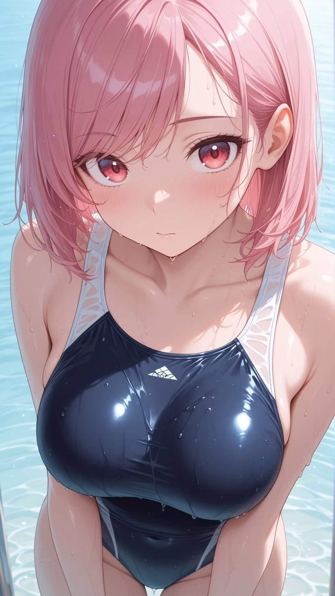 スクール水着（全年齢版）濡れ