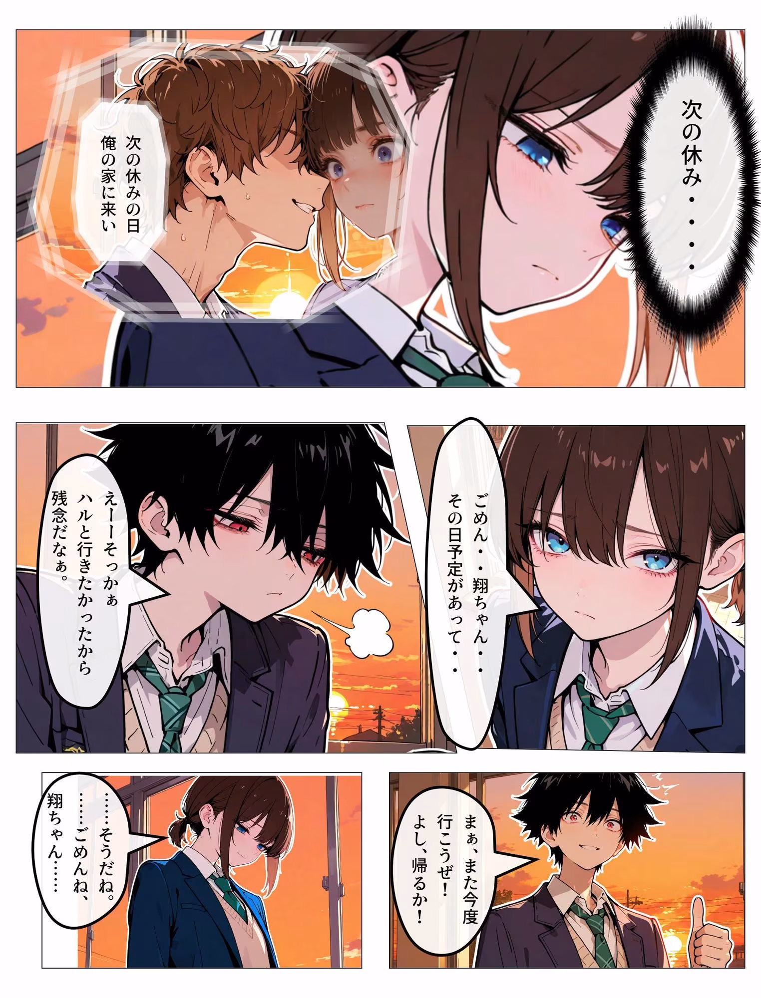 親友への恋心を隠す女装男子の裏垢がバレた日