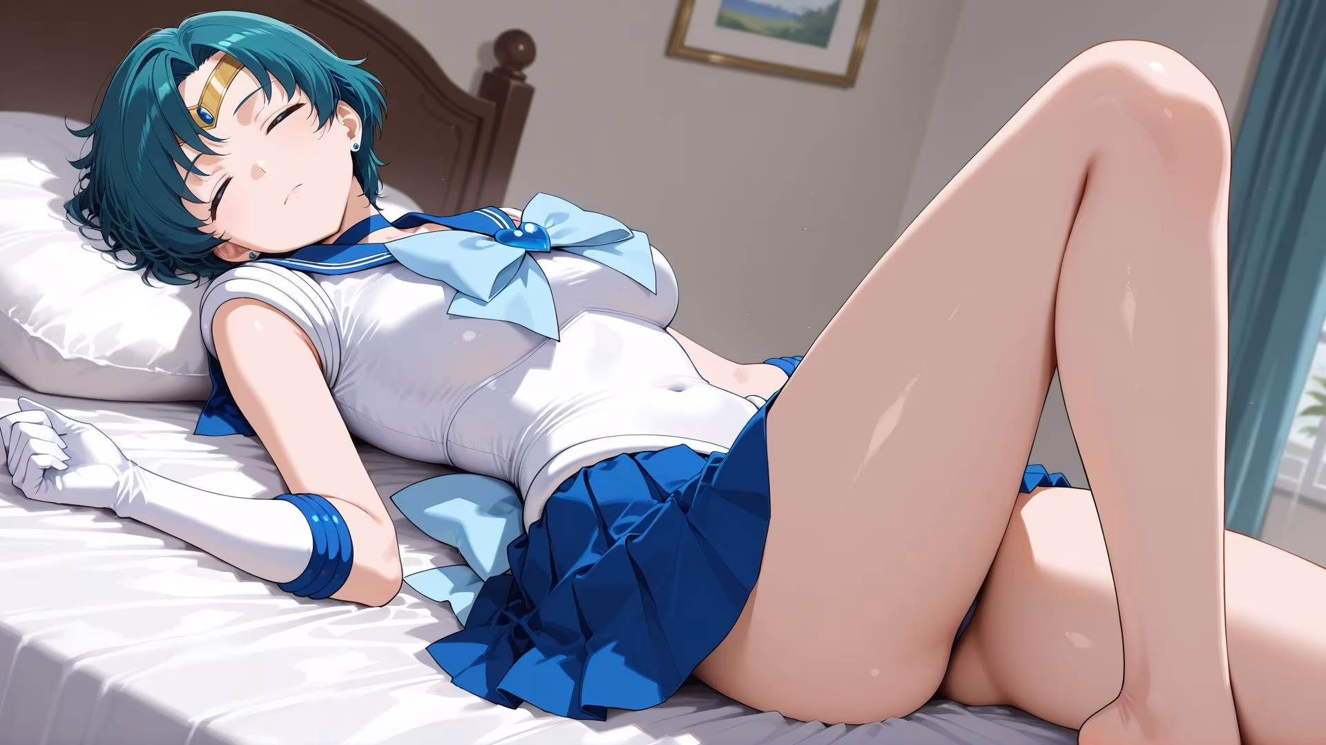 寝ている○○にぶっかけ あみ編