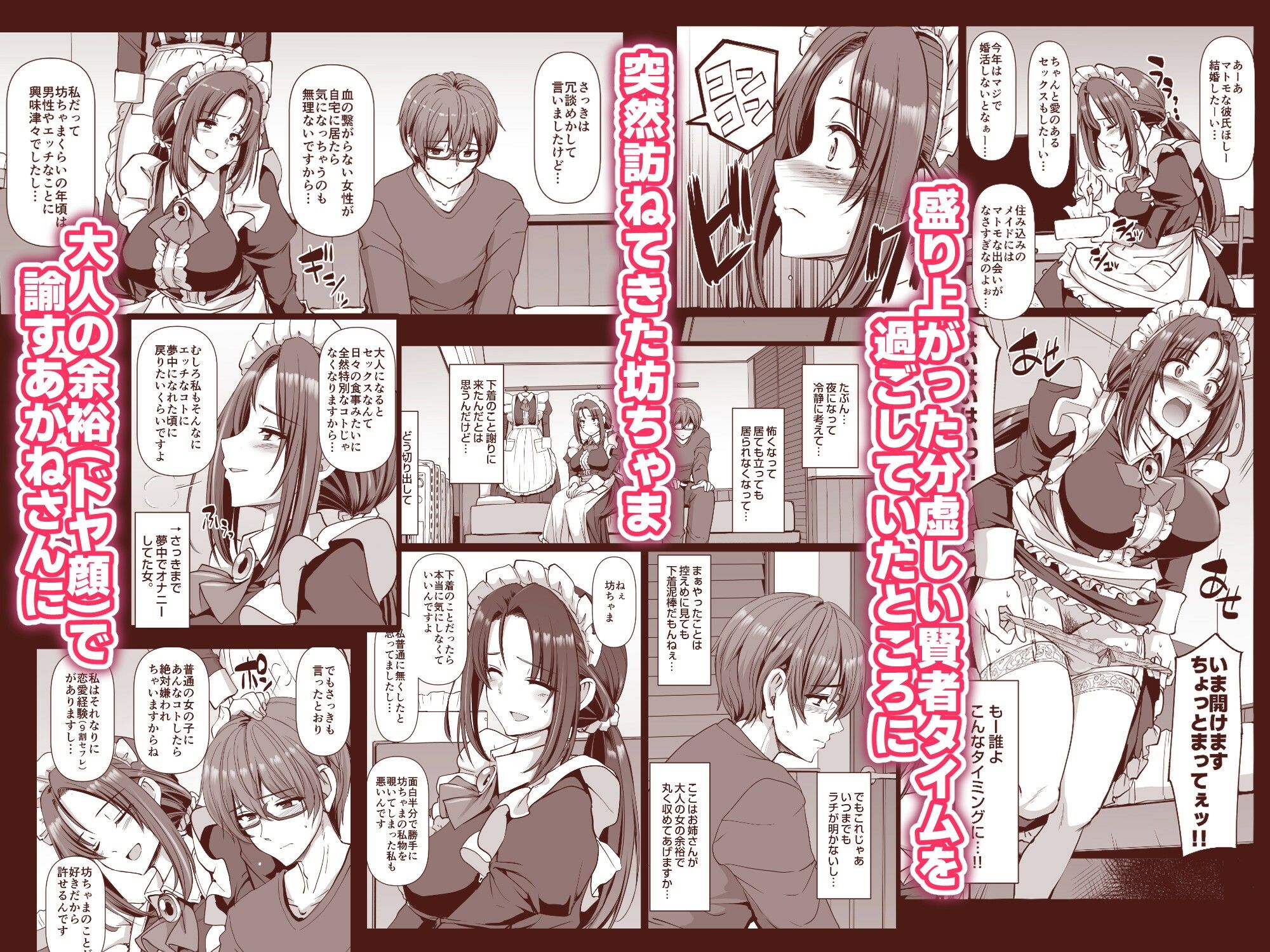 ポンコツ独身メイドあかねさん（28）