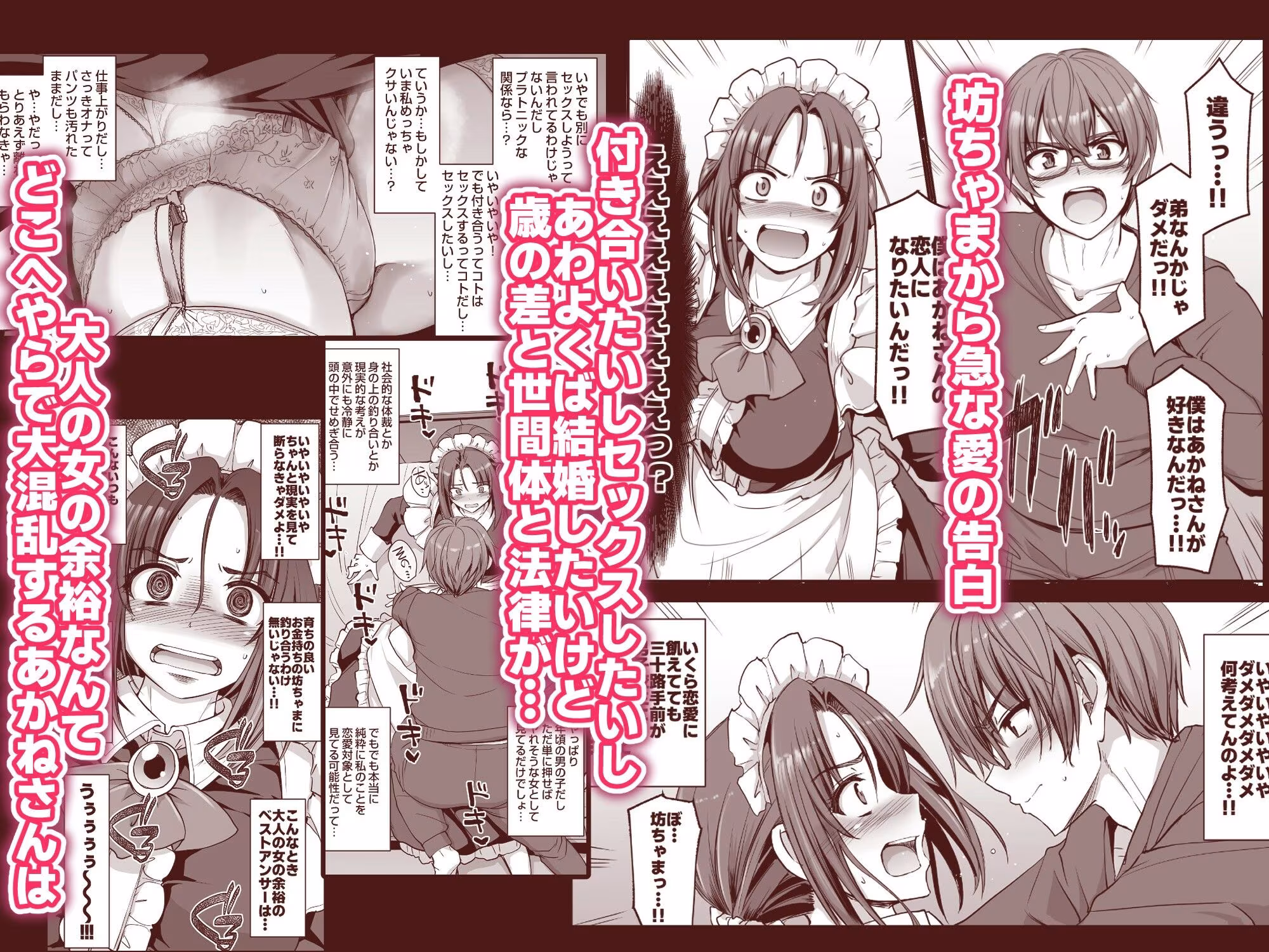 ポンコツ独身メイドあかねさん（28）