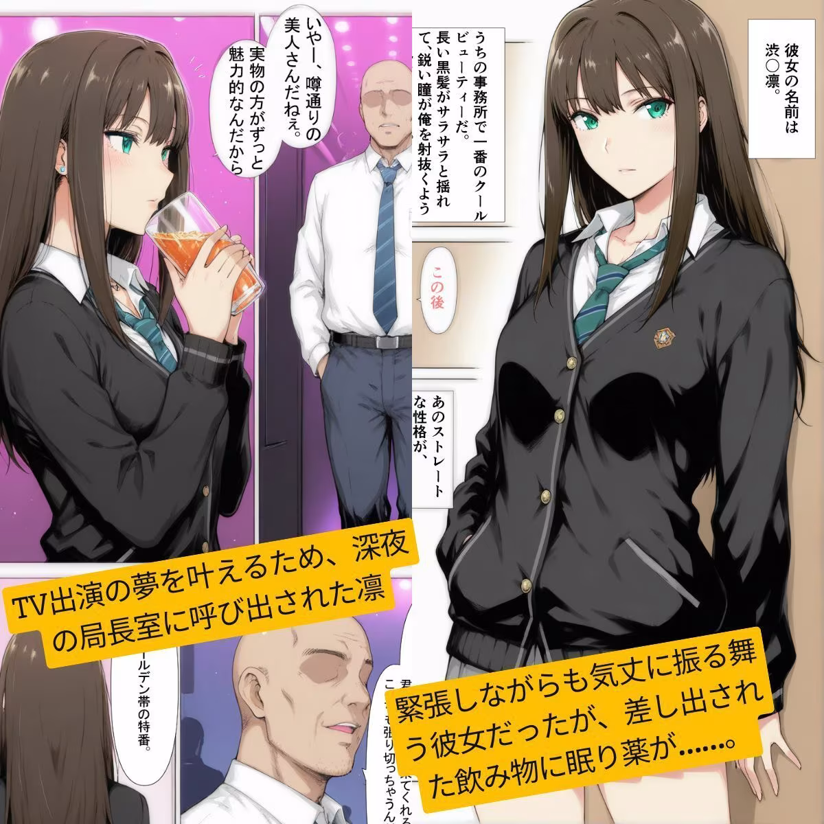 アイドル失格 渋〇凛 ―睡眠便器に堕ちる夜―