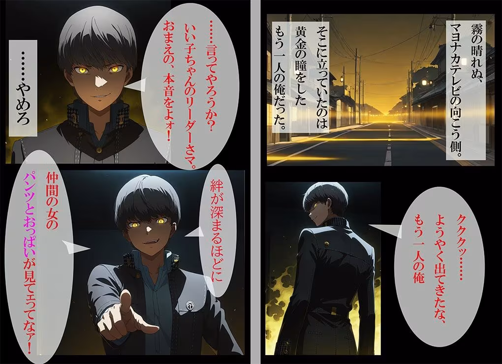 【CG500枚！】Per（はーと）ona4 嫌パン＆嫌パイ！嫌な顔でパンツとおっぱいを見せる仲間たち