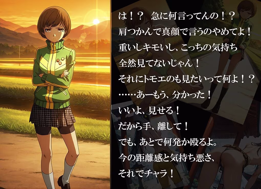 【CG500枚！】Per（はーと）ona4 嫌パン＆嫌パイ！嫌な顔でパンツとおっぱいを見せる仲間たち