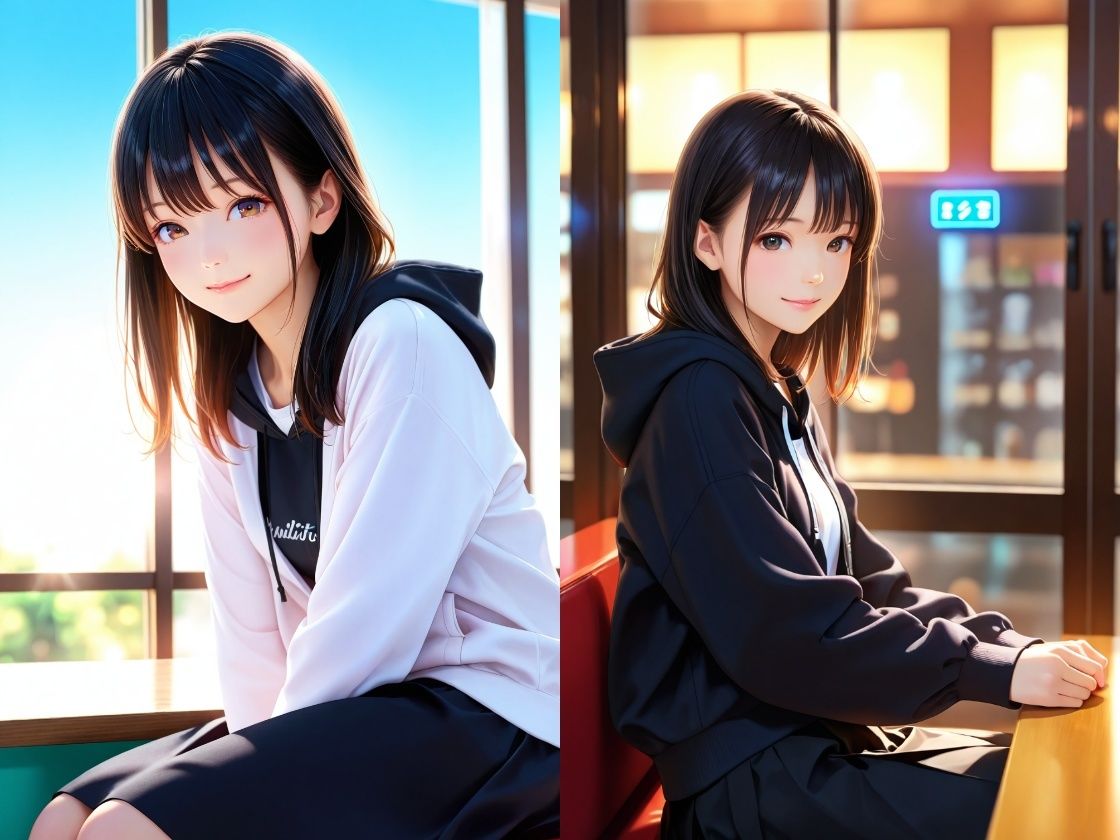 静かな午後、白石しおりは隣にいた