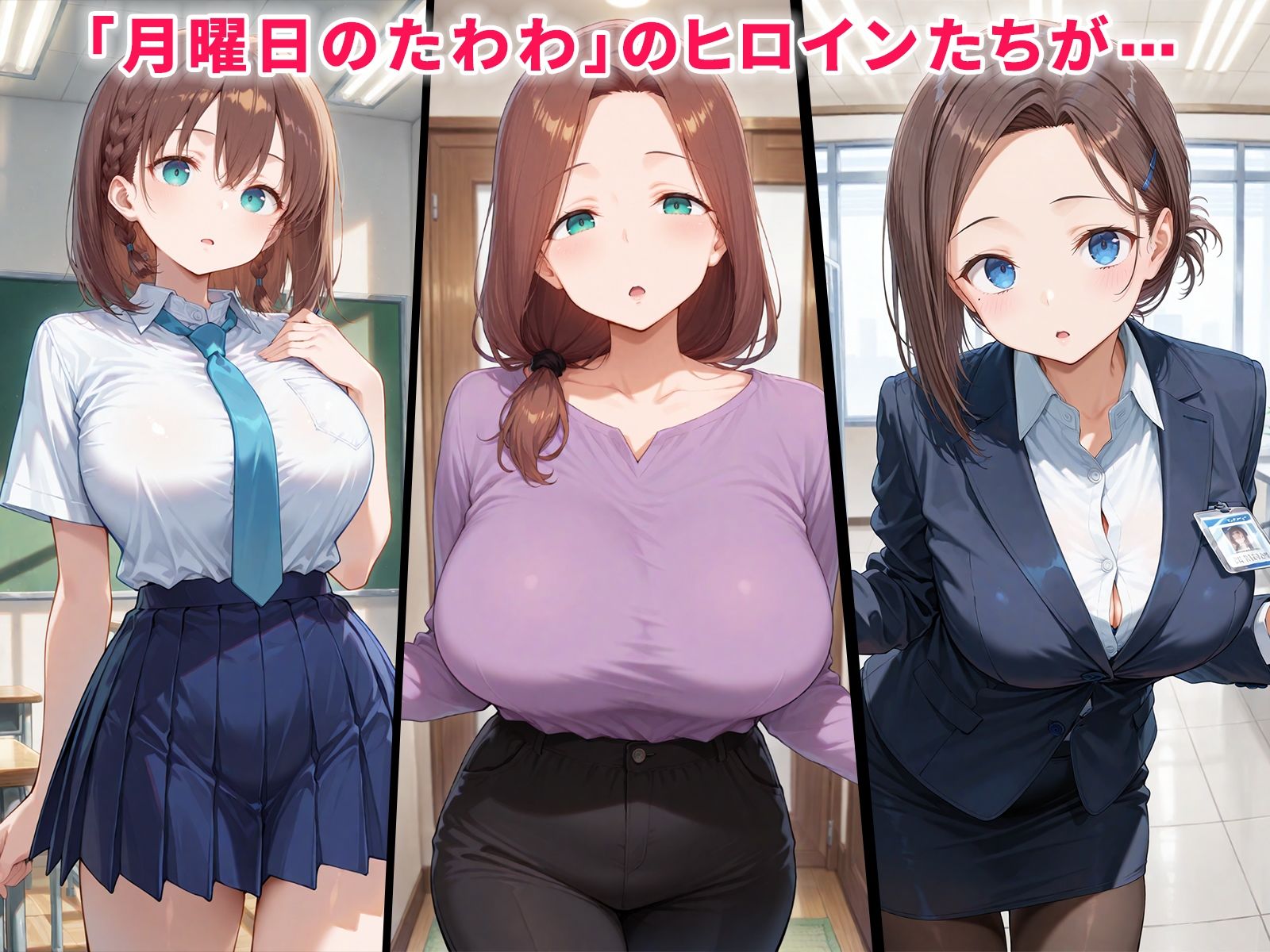 催●支配されたたわわ女子〜全員寝取られ・孕ませ〜