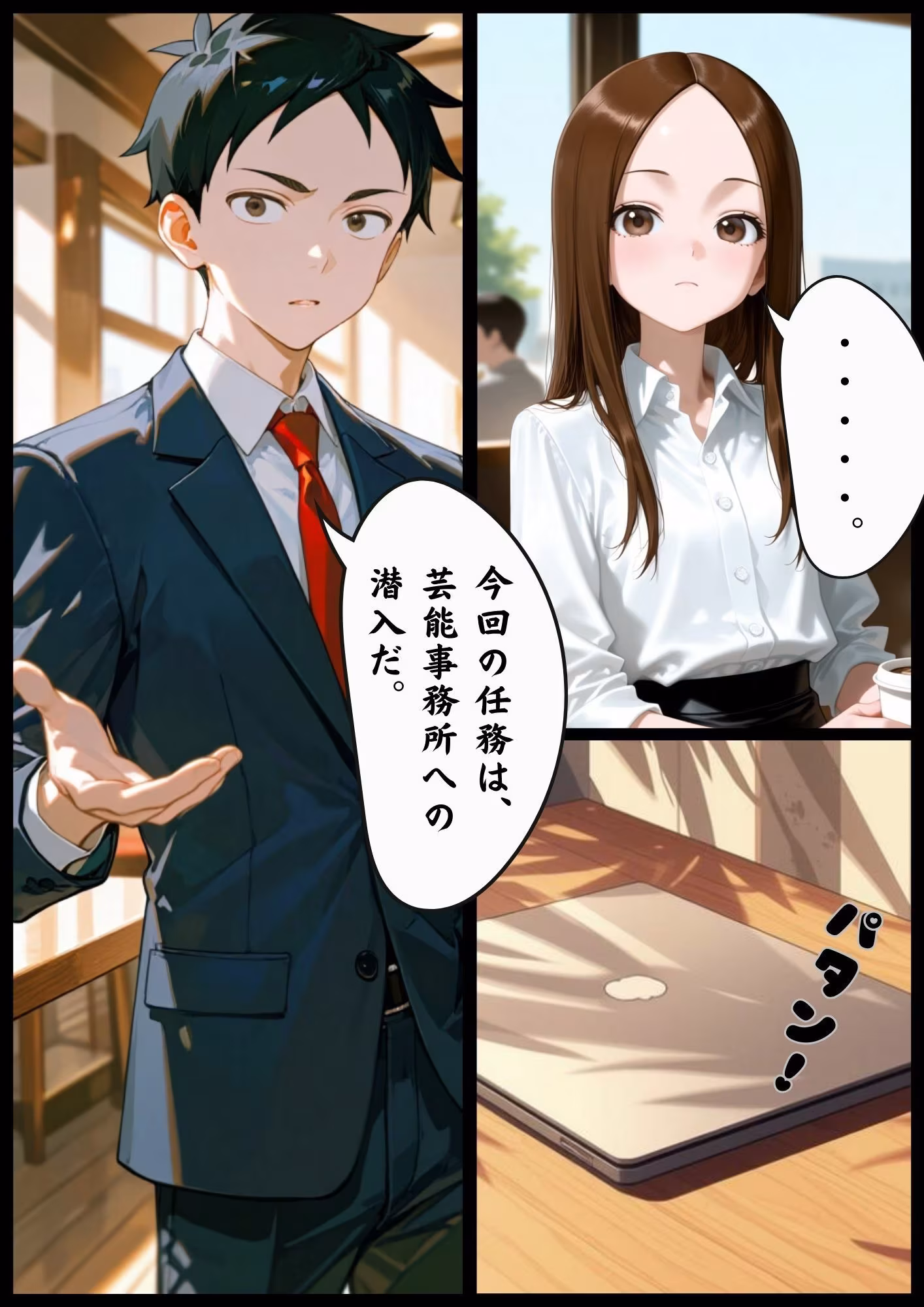 CG漫画『胸キュン捜査官』第二話