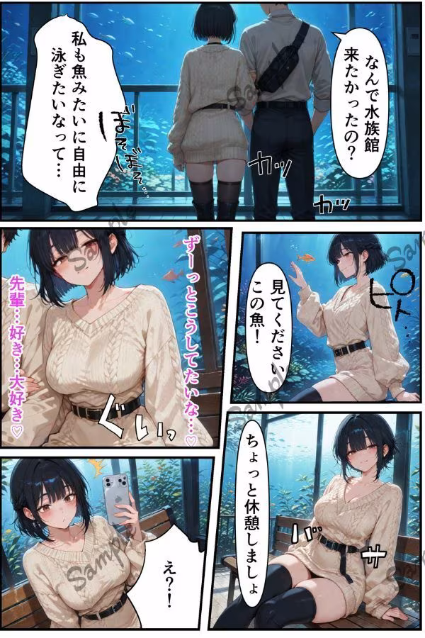 俺だけの事が大大大好きなクーデレ後輩ー付き合った後＆デート編ー【本当にあったエロい話 6】