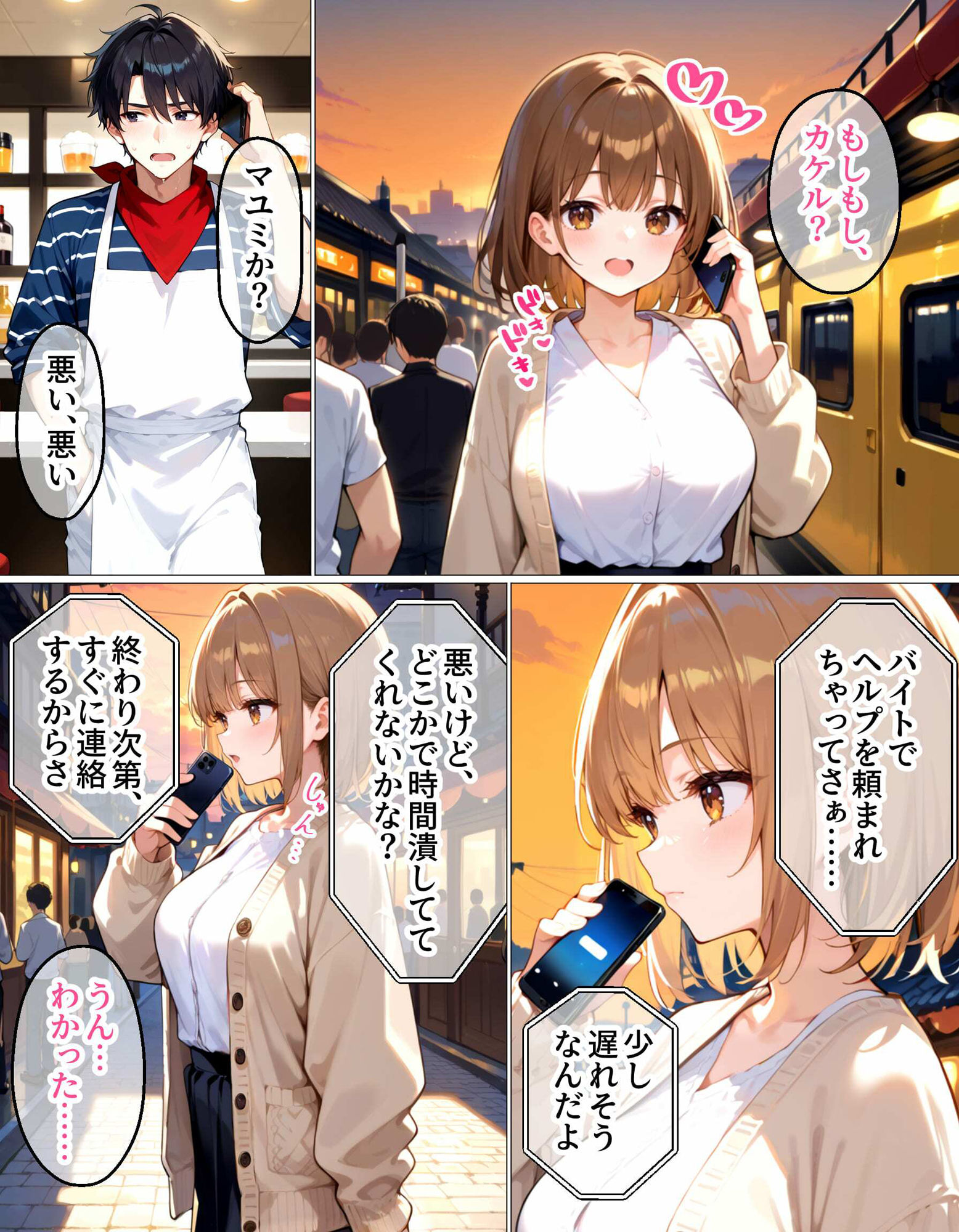 上京したばかりの大学1年生がおじさんに寝取られました