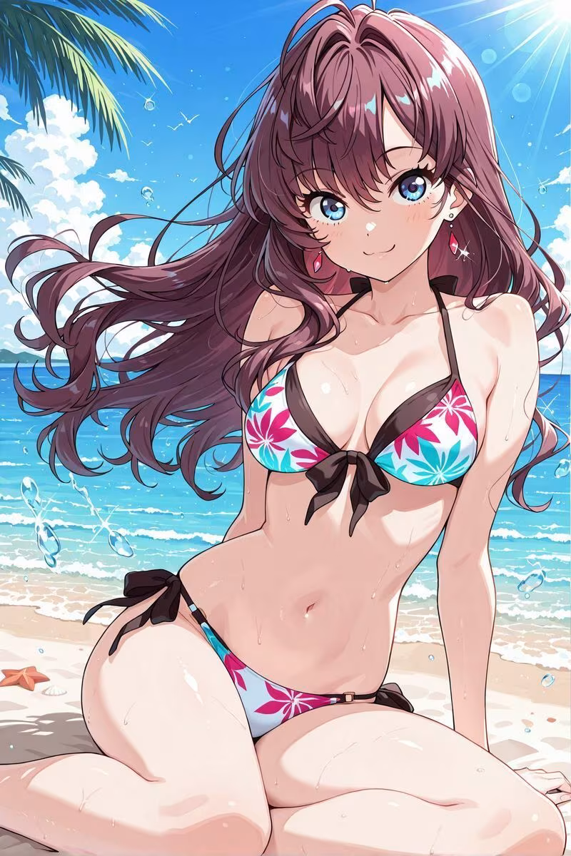 アイドル○スター 水着に着替えらた8